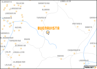 map of Buenavista