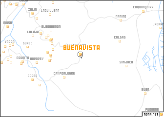 map of Buenavista