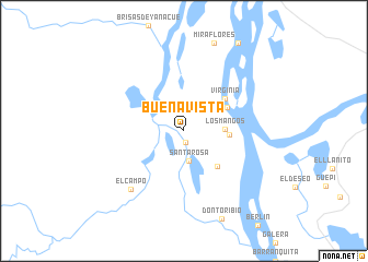 map of Buenavista