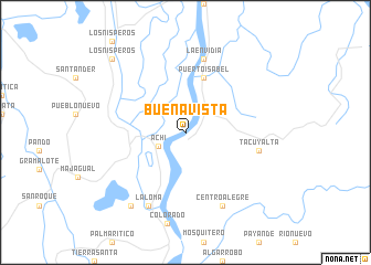 map of Buenavista