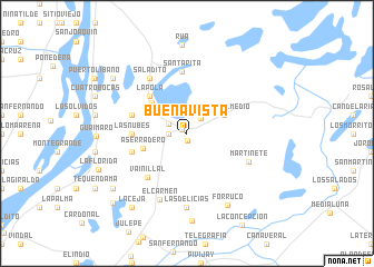 map of Buenavista