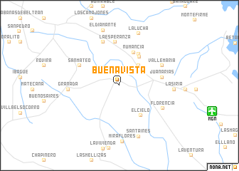 map of Buenavista