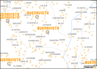 map of Buenavista