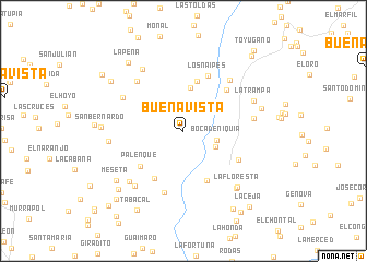 map of Buena Vista