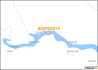 map of Buenavista