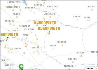 map of Buenavista