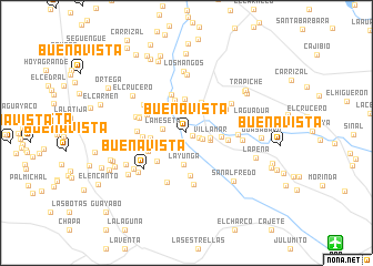 map of Buenavista