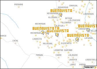 map of Buenavista