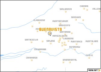 map of Buena Vista