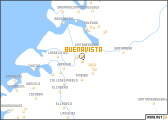 map of Buenavista