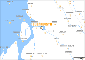 map of Buenavista