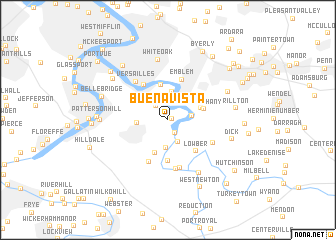 map of Buena Vista