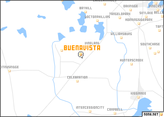 map of Buena Vista