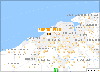 map of Buena Vista