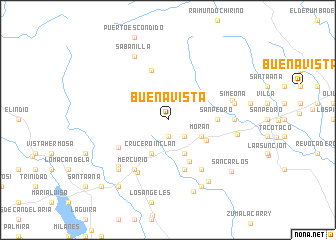 map of Buenavista