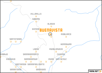 map of Buena Vista