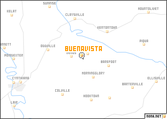 map of Buena Vista