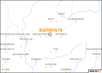 map of Buena Vista