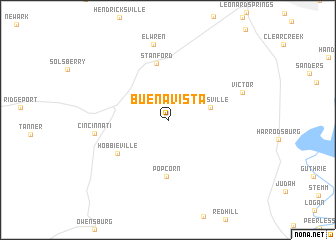 map of Buenavista