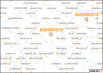 map of Buena Vista