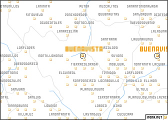 map of Buena Vista