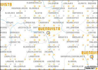 map of Buena Vista