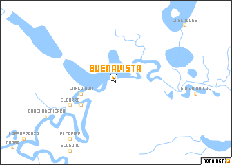 map of Buena Vista