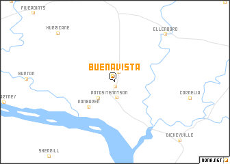 map of Buena Vista