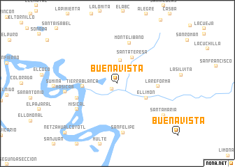 map of Buena Vista