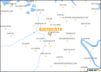 map of Buenavista