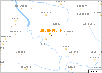 map of Buenavista