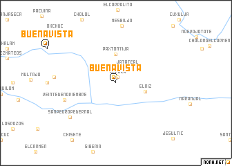 map of Buenavista