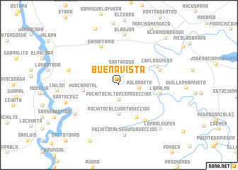 map of Buenavista