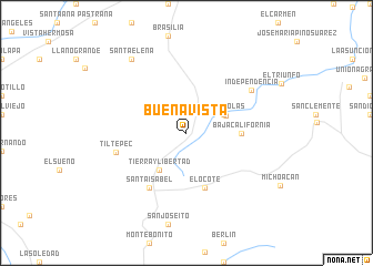 map of Buenavista