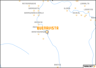 map of Buenavista