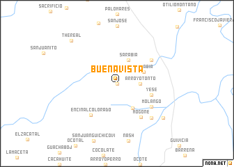 map of Buenavista