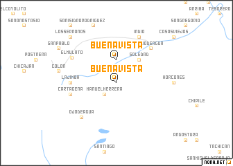 map of Buenavista