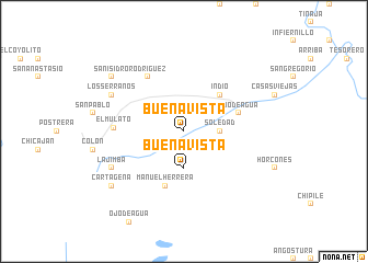 map of Buenavista