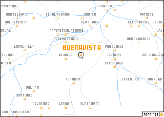 map of Buena Vista