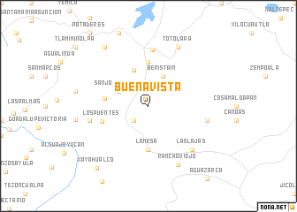 map of Buenavista