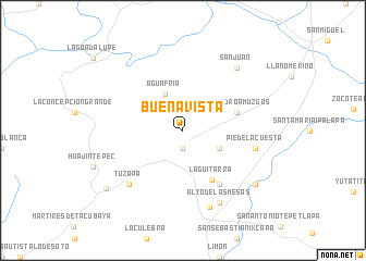 map of Buenavista