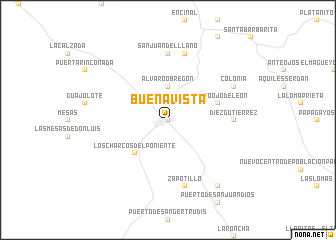 map of Buenavista