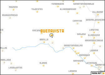 map of Buenavista