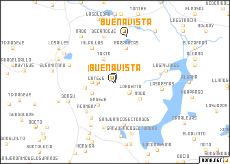 map of Buenavista