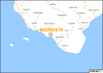 map of Buenavista