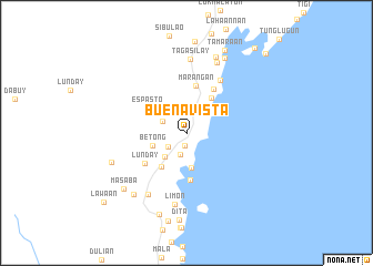 map of Buenavista