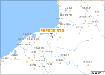 map of Buenavista