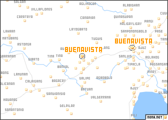 map of Buenavista