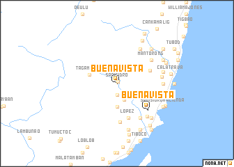 map of Buenavista