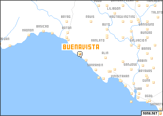 map of Buenavista